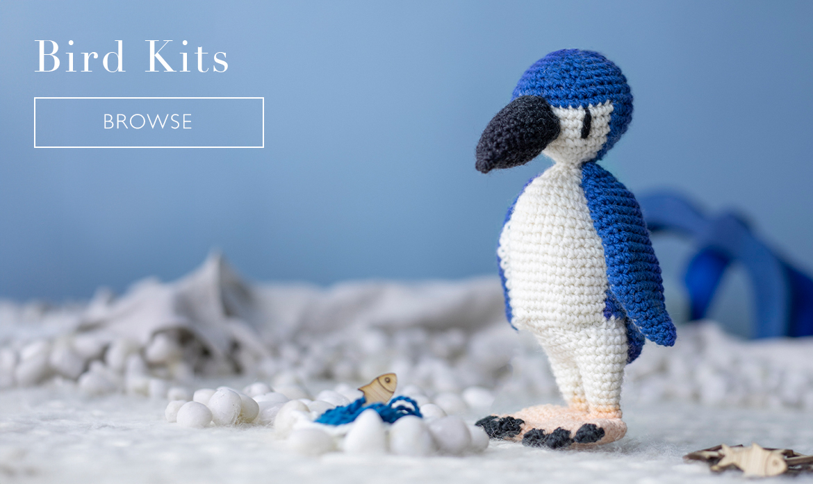 toft penguin bird crochet kits